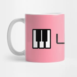 Music - Piano Keyboard Mug